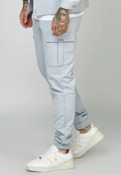 SikSilk UTILITY - Cargohose - Grey -Berühmtes Bekleidungs Geschäft 00619740ff3b48a7a383a9542e604c2f