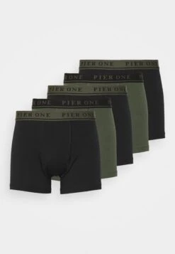 Pier One 5 PACK - Panties - Black/khaki -Berühmtes Bekleidungs Geschäft 00955010cec94d048deaec05ec199c27 2