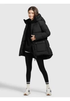 Khujo PHEOBE - Wintermantel - Schwarz 9 Khujo PHEOBE - Wintermantel - Schwarz -Berühmtes Bekleidungs Geschäft 029f8da883754c0fa824881fc0d2311e