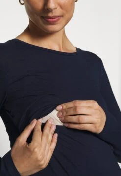 2 PACK NURSING DRESS - Jerseykleid - Dark Blue/black -Berühmtes Bekleidungs Geschäft 13536fd61f1a4997a38e4687137862c9