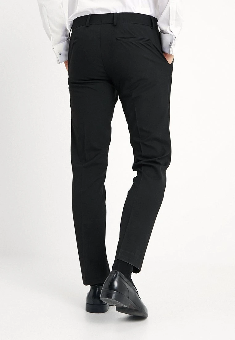 BASIC PLAIN BLACK TUX SUIT SLIM FIT - Anzug - Black 6 BASIC PLAIN BLACK TUX SUIT SLIM FIT - Anzug - Black – Bild 6