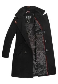 Marikoo NANAKOO - Klassischer Mantel - Black 8 Marikoo NANAKOO - Klassischer Mantel - Black -Berühmtes Bekleidungs Geschäft 1899a7319435460c99fc1e64e36b4d40