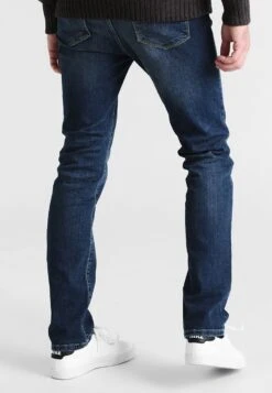 Pier One Jeans Straight Leg - Washed Dark Blue -Berühmtes Bekleidungs Geschäft 19f71c5aa23e4aee8fbafd64cafceb95