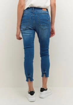 Cream CRSORYA 7/8 BAIILY FIT - Jeans Slim Fit - Houston Blue Denim -Berühmtes Bekleidungs Geschäft 1a8fbf7df3a14939aa5e87d8923b51c3