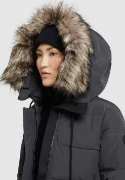 Khujo LOLL - Wintermantel - Grau -Berühmtes Bekleidungs Geschäft 1d09fa25de9c4ca5a997441375b84611