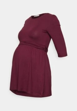 FLARE TOP - Langarmshirt - Dark Red -Berühmtes Bekleidungs Geschäft 1e274920e0604691aff0cc52d3a7d63a