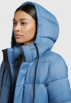 Khujo EVONA MATT - Winterjacke - Blau -Berühmtes Bekleidungs Geschäft 1e6a232aeb464750a7f8fb92f3979330
