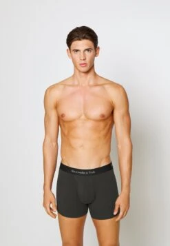 Abercrombie & Fitch HOLIDAY CONTRAST 5 PACK - Panties - Green/red Burg/grey Black -Berühmtes Bekleidungs Geschäft 1e8a62e0efa849e78ffccf4e3eea33d4