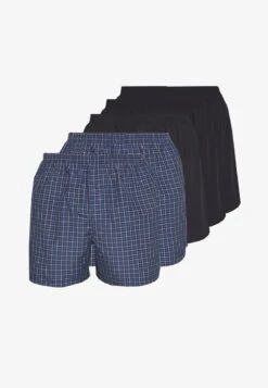 Pier One 5 PACK - Boxershorts - Dark Blue/blue -Berühmtes Bekleidungs Geschäft 2073f2768e074b3aab8d5c70fa4a684c
