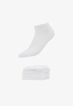 Pier One 7 PACK - Socken - White/black -Berühmtes Bekleidungs Geschäft 217411fe169649c2b3fe48dc63b95bd8