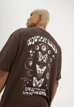 YOURTURN UNISEX - T-Shirt Print - Brown -Berühmtes Bekleidungs Geschäft 21d7423da5f447dea09e51e16fe2ccf6