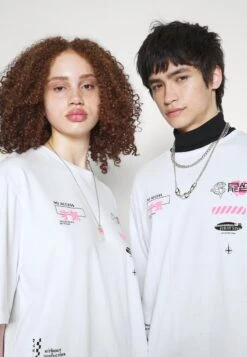 YOURTURN UNISEX - T-Shirt Print - White -Berühmtes Bekleidungs Geschäft 23737f21e2cc4634a64af3dbba5b24b1