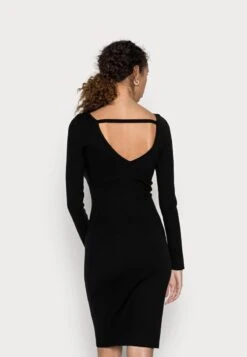 Anna Field OFFENER RÜCKEN BODYCON MINI STRICKKLEID - Etuikleid - Black -Berühmtes Bekleidungs Geschäft 25fed224e72345b8b83ced82993358f5 1