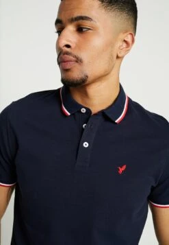 Pier One Poloshirt - Dark Blue -Berühmtes Bekleidungs Geschäft 2ce1fe81489b4132aeafa02721bff982