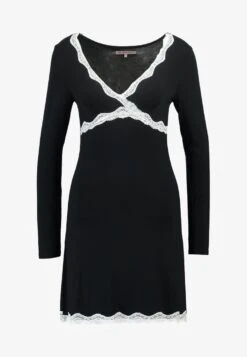 Anna Field HEIDI LONG SLEEVES VISCOSE NIGHTDRESS - Nachthemd - Black 10 Anna Field HEIDI LONG SLEEVES VISCOSE NIGHTDRESS - Nachthemd - Black -Berühmtes Bekleidungs Geschäft 32fa00dfae104f94a6dcda686bd2fdf8