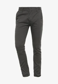 Pier One SLIM FIT CHINO - Chino - Dark Grey -Berühmtes Bekleidungs Geschäft 33663e7d56c4433b9128b48901c67acf