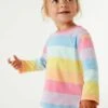 Next Langarmshirt - Rainbow Stripe