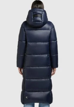 Khujo MELONA SHINY - Wintermantel - Dunkelblau -Berühmtes Bekleidungs Geschäft 34f70aa3021b49628a238e7e9a18a633