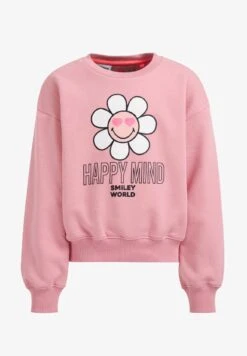 WE FASHION SMILEY WORLD GIRLS - Sweatshirt - Pink