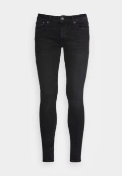 Jack & Jones JJITOM JJORIGINAL SUPER SKINNY FIT - Jeans Skinny Fit - Black Denim -Berühmtes Bekleidungs Geschäft 3eb2de19651d4cad84f950060712a9f4
