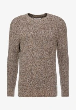 Pier One MULTICOLOUR HALF CARDIGAN JUMPER - Strickpullover - Mottled Dark Yellow -Berühmtes Bekleidungs Geschäft 43d052bb50e448ea97efd06449ca54d1