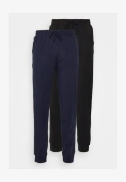 Pier One 2 PACK - Nachtwäsche Hose - Dark Blue/black -Berühmtes Bekleidungs Geschäft 49522b66b23a4bc9ba5cc231f5971a0a