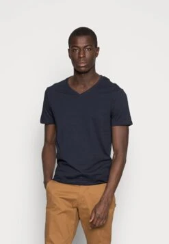 Pier One 5 PACK - T-Shirt Basic - White/blue/black -Berühmtes Bekleidungs Geschäft 4a34d78ca51f42698346376dd60fb2d7