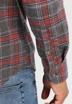 Pier One Hemd - Grey/coral -Berühmtes Bekleidungs Geschäft 551953d0ad2d49119280dd58cb3b0bb3