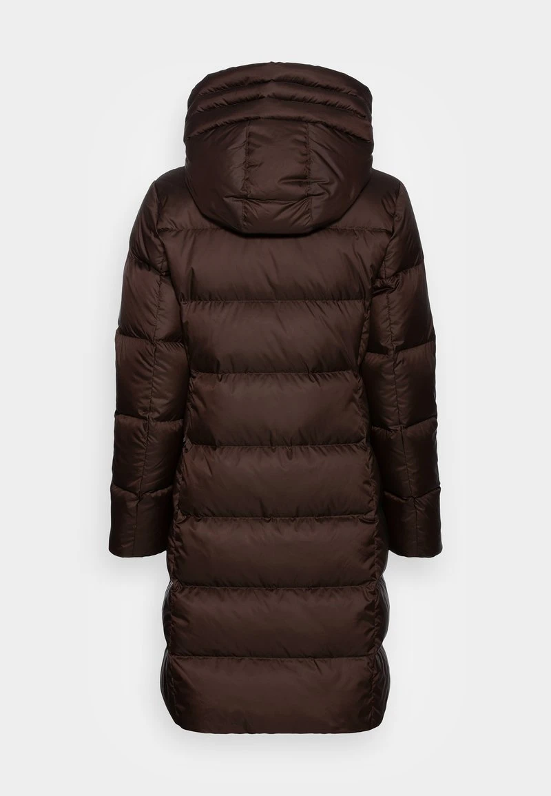 Marc O'Polo COAT LONG FIX HOOD WITH DRAWSTRING LONG ZIPPER - Daunenmantel - Hickory Brown 2 Marc O'Polo COAT LONG FIX HOOD WITH DRAWSTRING LONG ZIPPER - Daunenmantel - Hickory Brown – Bild 2