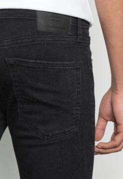 Jack & Jones JJITOM JJORIGINAL SUPER SKINNY FIT - Jeans Skinny Fit - Black Denim -Berühmtes Bekleidungs Geschäft 5cfe7390793149f5bdd113c677558004