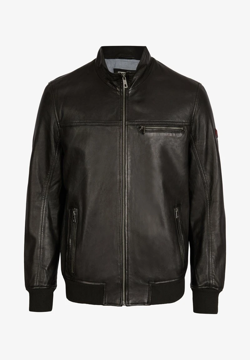 Bugatti LEONARDO - Lederjacke - Schwarz 5 Bugatti LEONARDO - Lederjacke - Schwarz – Bild 5