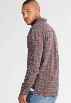 Pier One Hemd - Grey/coral -Berühmtes Bekleidungs Geschäft 62192d2e542d4a69a08273483006118b