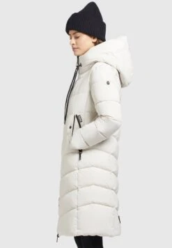 Khujo KLAYD - Wintermantel - Weiß -Berühmtes Bekleidungs Geschäft 674ed0fdd6004d48823d4299dd26e876