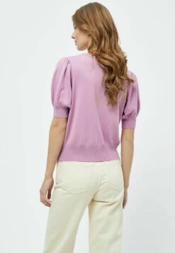 Minus LIVA - T-Shirt Basic - Lupine Purple -Berühmtes Bekleidungs Geschäft 6981577fca124e8e8d526049a3852603