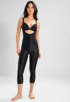 Spanx SUIT YOUR FANCY OPEN BUST CATSUIT - Body - Black