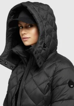 Khujo ANETH - Wintermantel - Schwarz -Berühmtes Bekleidungs Geschäft 6bc2d295fa0945a09274edcbe20a84b0