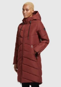 Khujo HUBA - Wintermantel - Rostrot -Berühmtes Bekleidungs Geschäft 6c0cb500fdff4bdb9cb7e215dae4a2e0