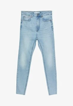Stradivarius PUSH-UP - Jeans Skinny Fit - Light Blue Denim -Berühmtes Bekleidungs Geschäft 6d4d52f90ae649ed8c9fff419f908b35