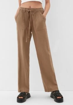 QS By S.Oliver REGULAR - Stoffhose - Karamell -Berühmtes Bekleidungs Geschäft 6d8484e01aaf4bcfa09142d5f1e7e1fd