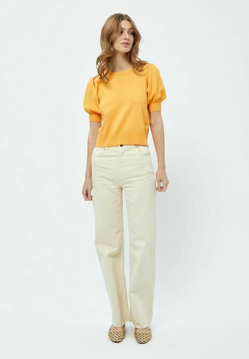 Minus LIVA - T-Shirt Basic - Mango Sorbet 2 Minus LIVA - T-Shirt Basic - Mango Sorbet – Bild 2