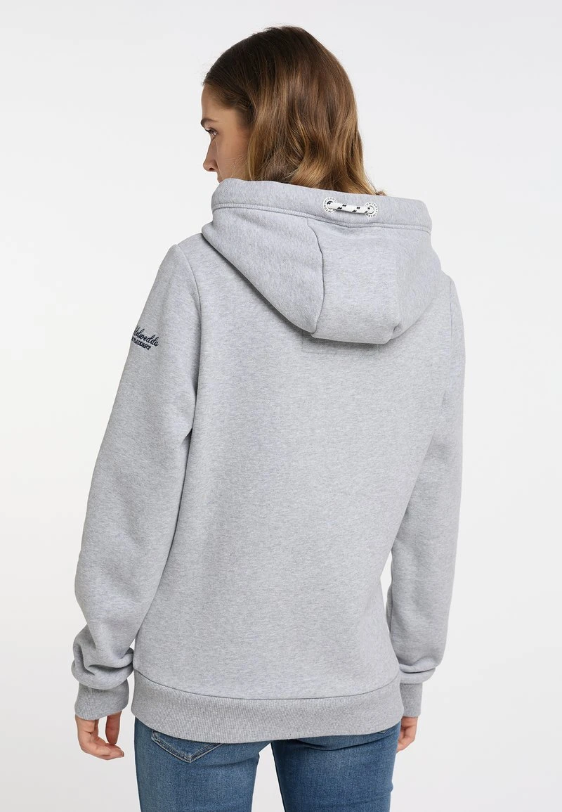 Schmuddelwedda Kapuzenpullover - Hellgrau Melange 3 Schmuddelwedda Kapuzenpullover - Hellgrau Melange – Bild 3