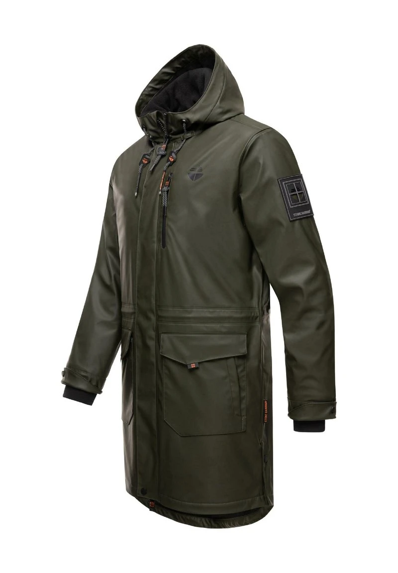 VERDAAN - Regenjacke / Wasserabweisende Jacke - Olive 2 VERDAAN - Regenjacke / Wasserabweisende Jacke - Olive – Bild 2