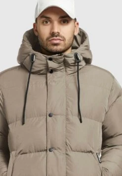 Khujo RAFI - Wintermantel - Taupe -Berühmtes Bekleidungs Geschäft 761bb1376de54146b6619db4dea9a657