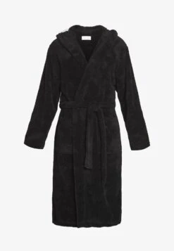 Pier One Bademantel - Black -Berühmtes Bekleidungs Geschäft 762ee3d9ac204d40b4a576286403ba29