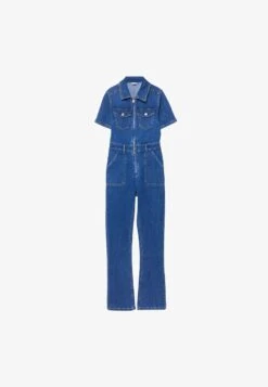 Stradivarius Jumpsuit - Dark Blue Denim -Berühmtes Bekleidungs Geschäft 788525a6abf44e4191e17ac631dbe4ce