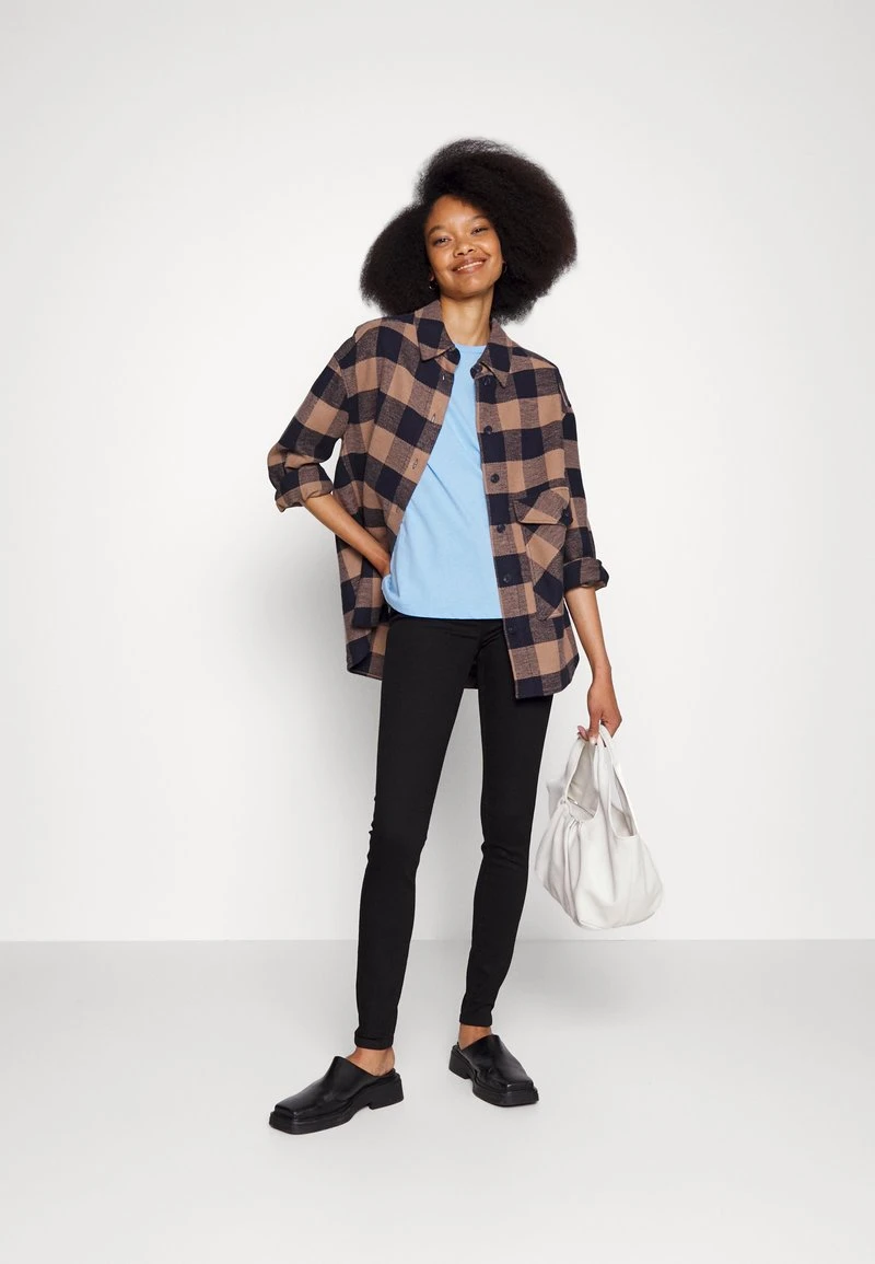 Edc By Esprit MEDIUM RISE - Jeggings - Black Rinse 2 Edc By Esprit MEDIUM RISE - Jeggings - Black Rinse – Bild 2