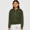 Even&Odd Sweatshirt - Dark Green