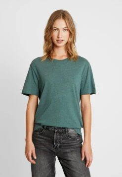 Pier One T-Shirt Basic - Green Melange -Berühmtes Bekleidungs Geschäft 9172012019a7477d89b6d5c8e5bedb98