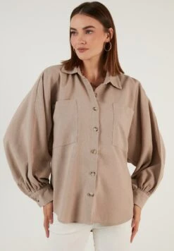 LELA Hemdbluse - Mink Color 11 LELA Hemdbluse - Mink Color -Berühmtes Bekleidungs Geschäft 91e53d99524a4952a53e63187cf0998a