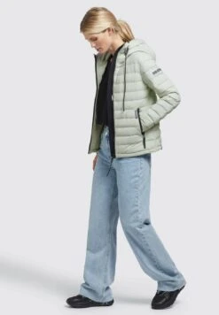 Khujo LOVINA MATT - Winterjacke - Blassgrün -Berühmtes Bekleidungs Geschäft 96d03a965ead441daa91e9b88d58dec2